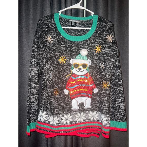 Ugly Christmas Sweater Xmas Size Medium - Picture 1 of 3